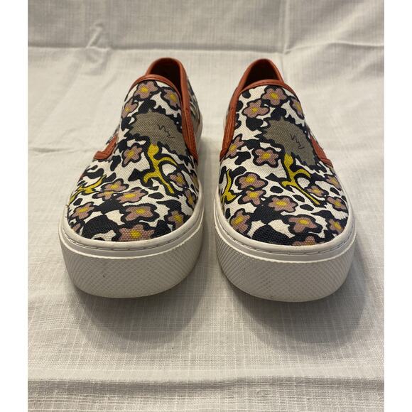 Coach Cameron Women’s White Print Slip On Slides Size 6.5 EUC - Picture 3 of 9